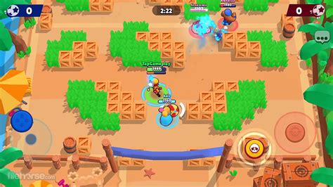Finnish developer Supercell published this hero shooter game so you can battle friends in a team setting. . Brawl stars download